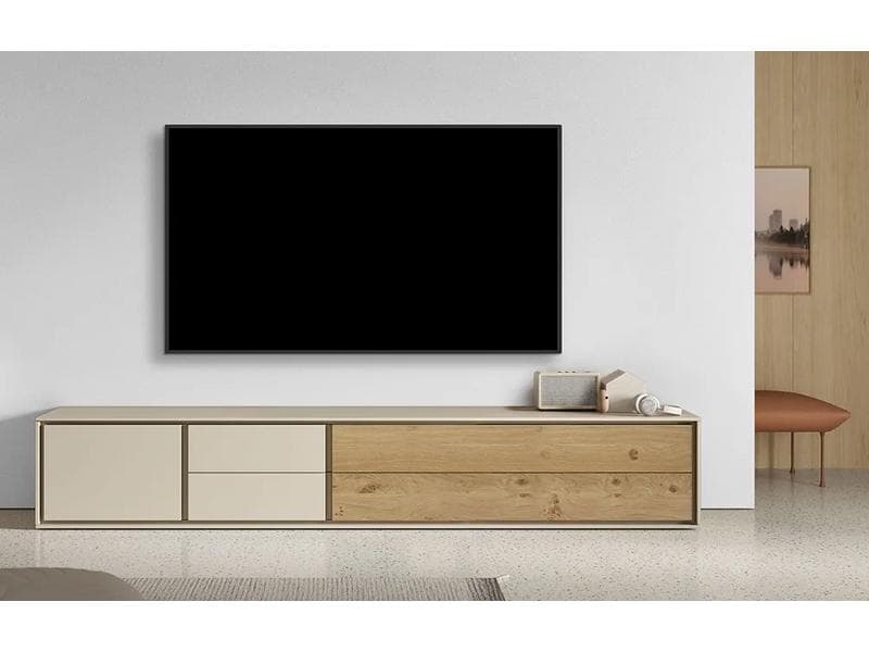 NEOMOUNTS Wandhalterung WL35-550BL18 Schwarz Stabile und neigbare Wandhalterung für 43-86
