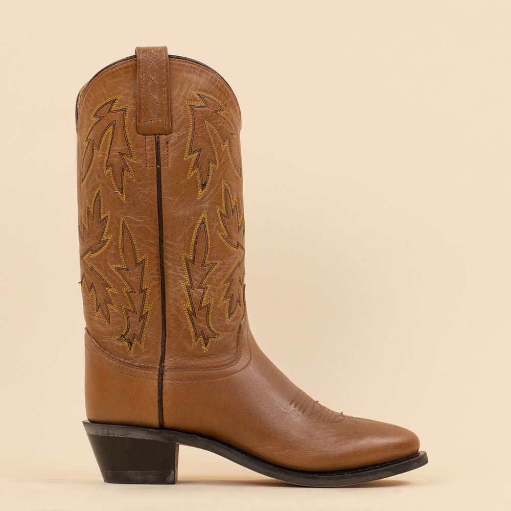 Old West 2029LE cowboylaarzen Bruin