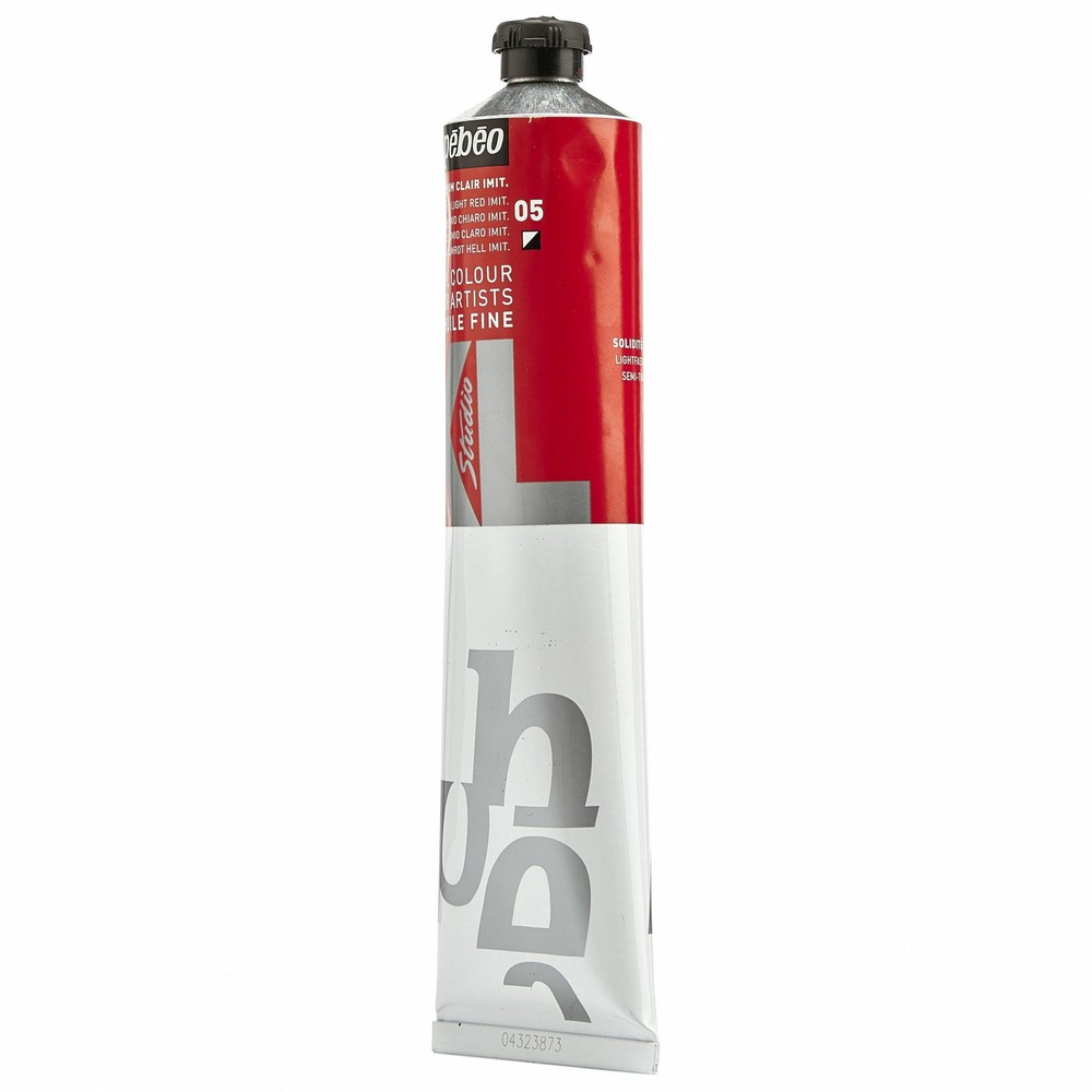 Peinture à l'huile fine xl studio - rouge de cadmium clair - 200 ml