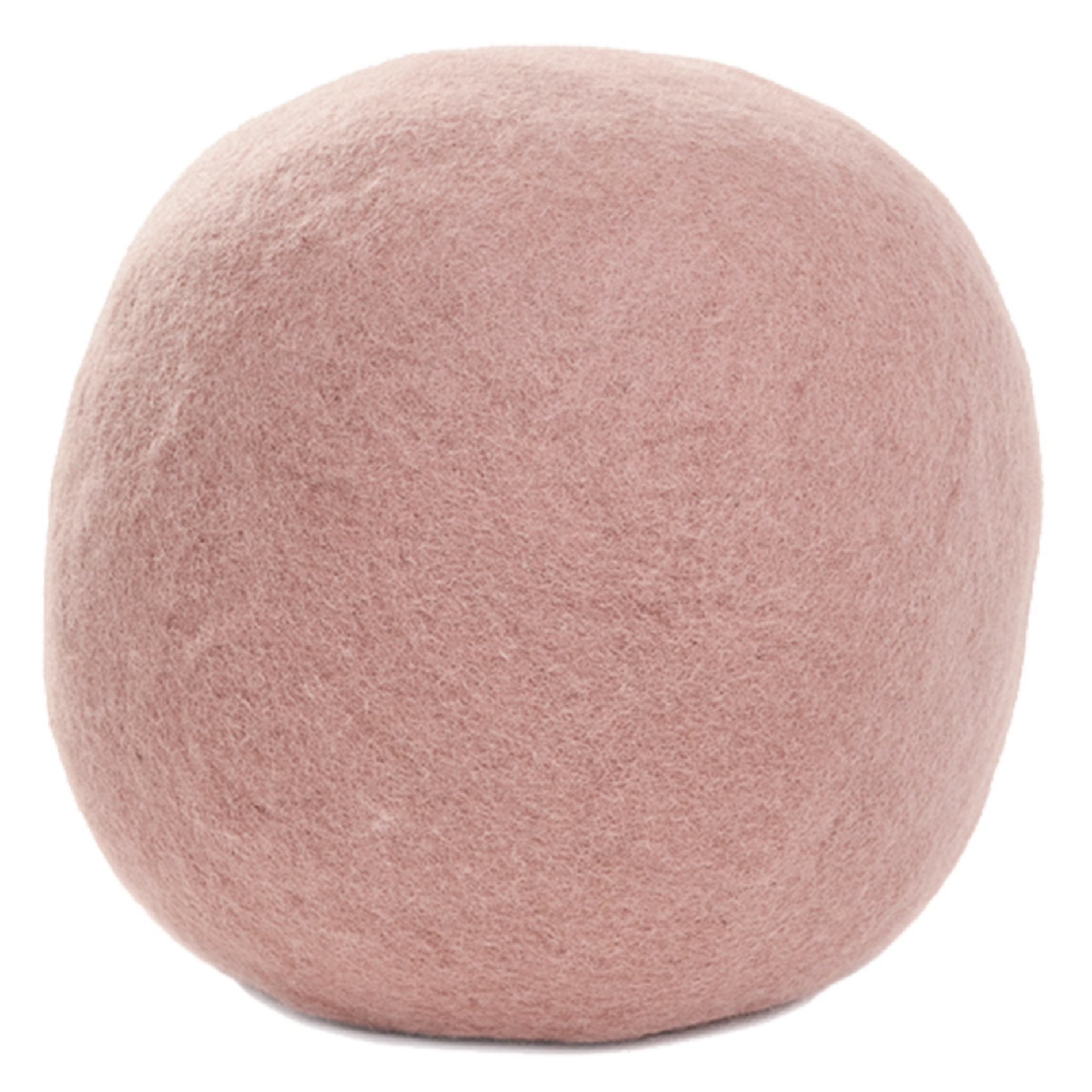 POUF XXL - Balle pouf XXL en feutre de laine| Rose