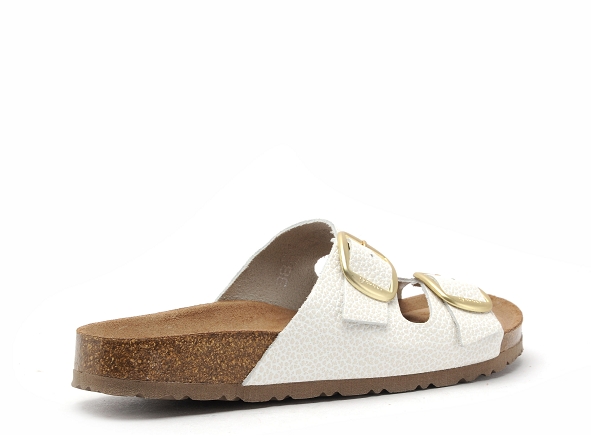 Yokono mules et sabots plats femme granada 700 blanc