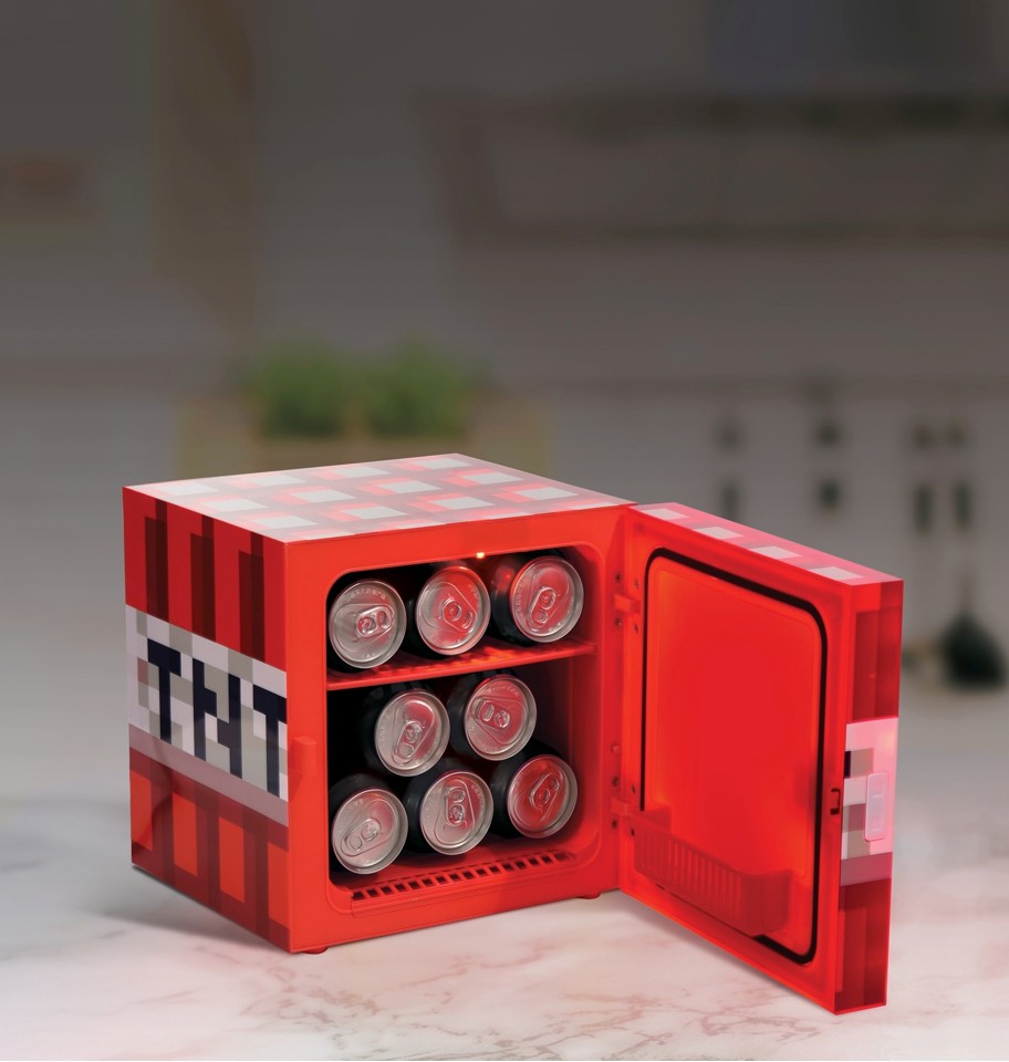 MINECRAFT TNT BLOCK - MINI COOLER 6.7L