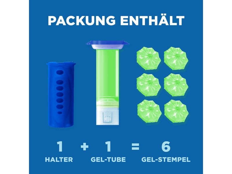 WC-Ente WC-Reiniger Frische-Siegel Starter-Set Limone Körbchenloser Toilettenreiniger