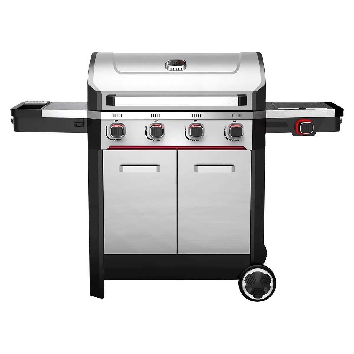 Gasgrill Hamson Mercury schwarz,silber