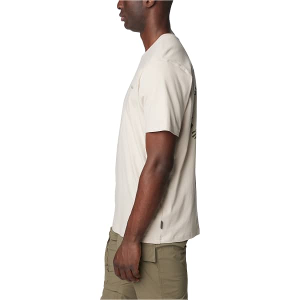 T-shirt COLUMBIA EXPLORERS CANYON BACK SHORT SLEEVE TEE DARK STONE/BEARLY TRIBE