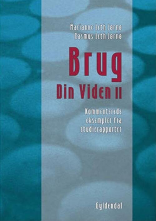 Brug Din Viden II - Marianne Leth Jørnø - Bog
