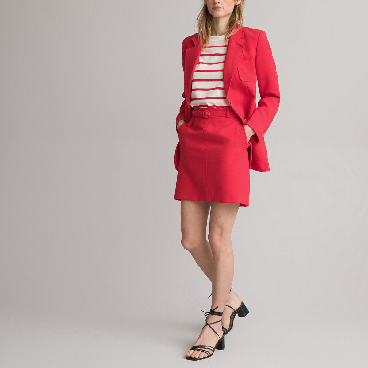 COLEÇÕES LA REDOUTE<br>Blazer, modelo à direita