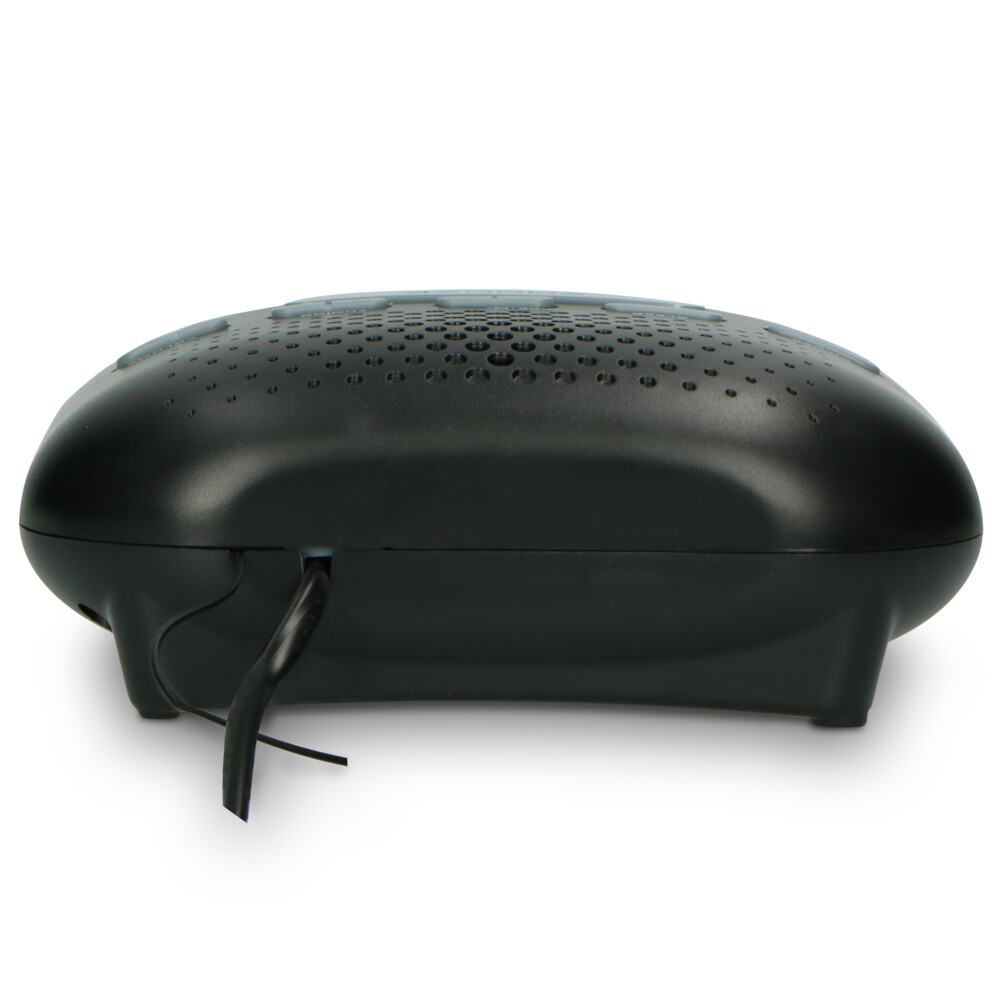 Alecto Wekkerradio Zwart