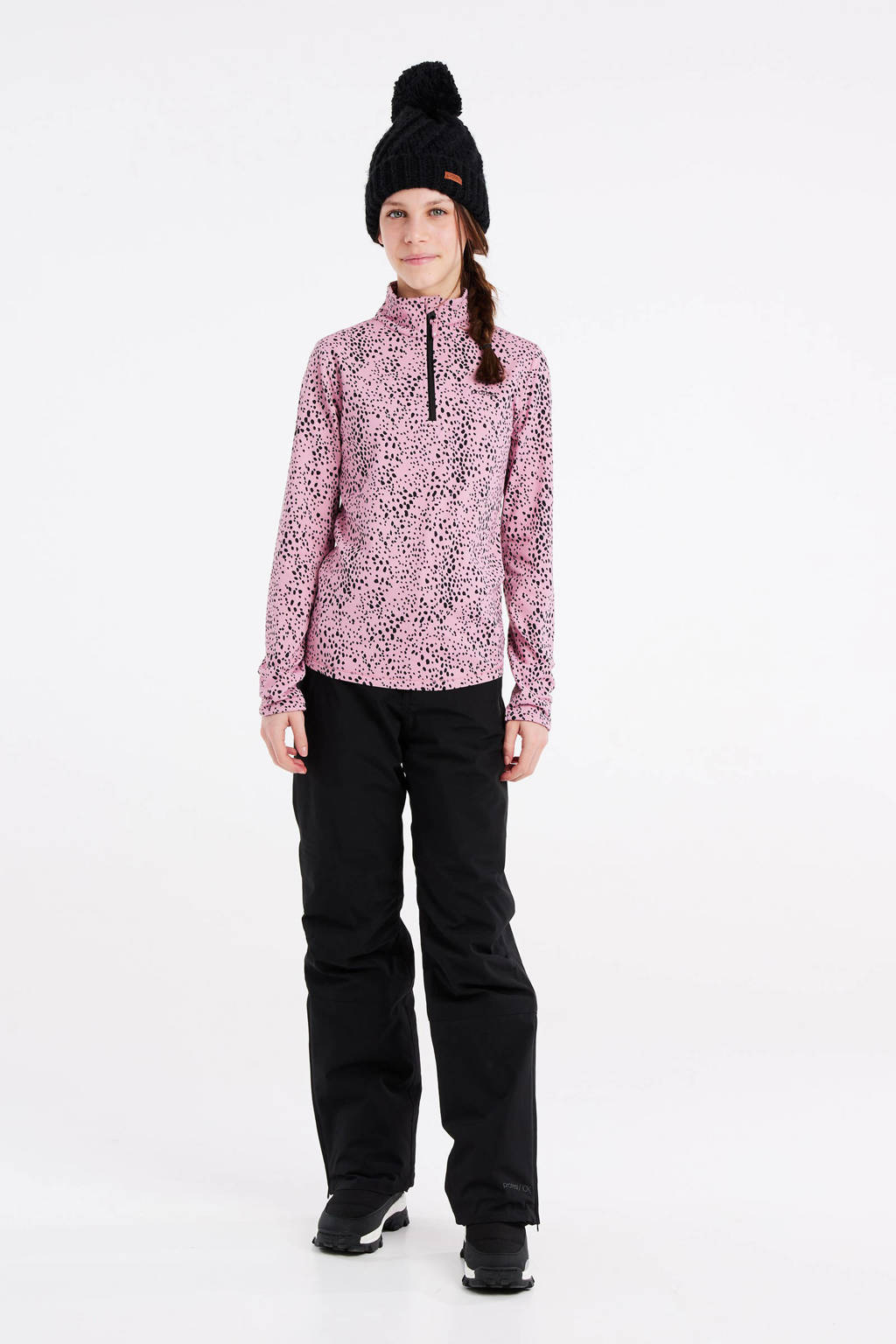 Protest skipully Prtvesh JR roze/zwart
