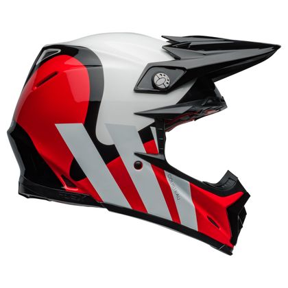 Casque cross Bell MOTO-9S FLEX HELLO COUSTEAU 2023 - Rouge