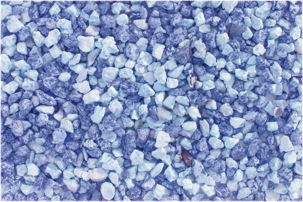Beeztees Lux Melange - Aquariumgrind - 900 Gram - blauw