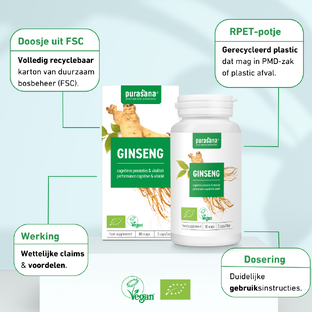 Purasana Ginseng Capsules 80VCP
