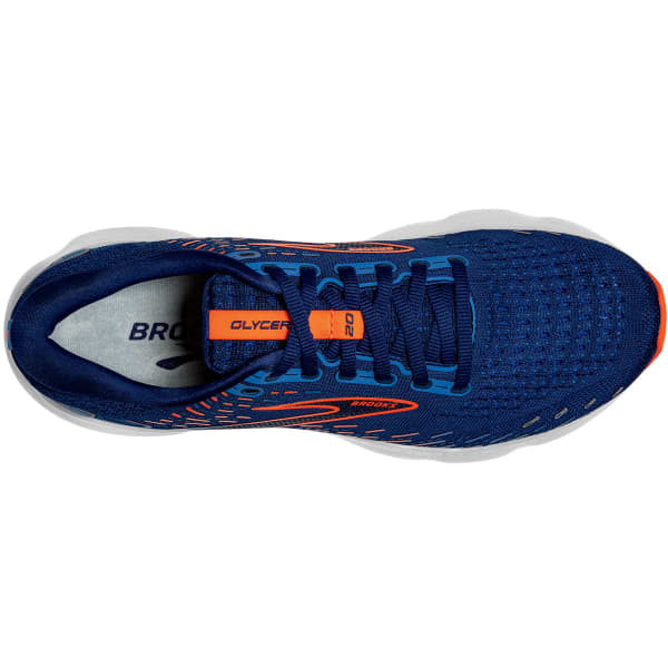 Chaussure running BROOKS GLYCERIN 20 BLUE DEPTHS/PALACE BLUE/ORANGE