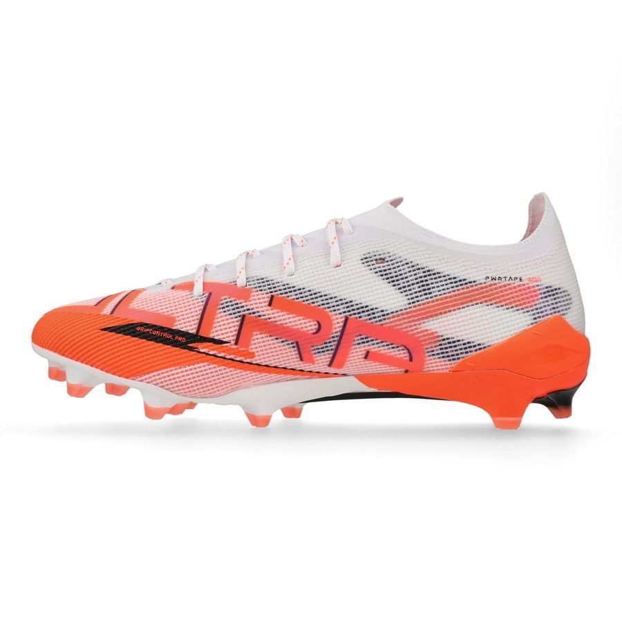 PUMA Ultra 5 Ultimate FG Unlimited - Blanc/Noir/Glowing Red Femme