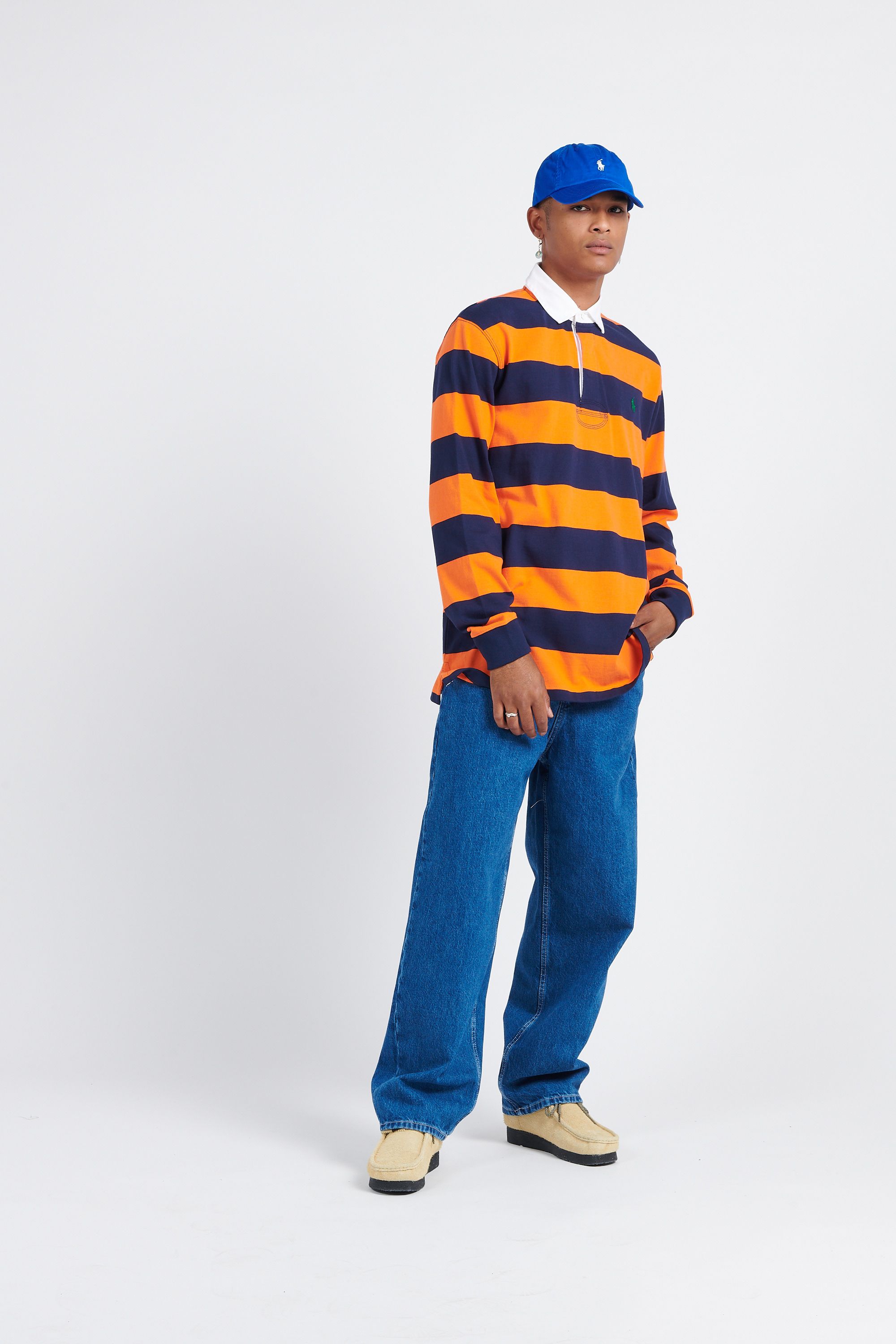 POLO RALPH LAUREN Polo manches longues  The Iconic Rugby Shirt Multicolore