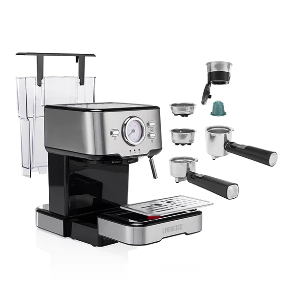 Machine à expresso et à capsules 1 100 W 01.249412.01.001 Princess