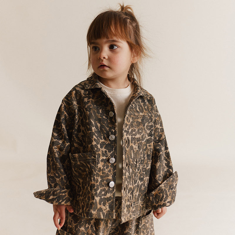 Jacke Fen Leoprint