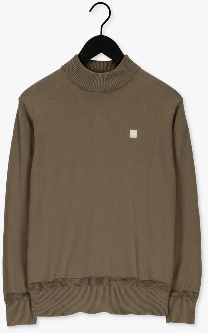 G-STAR RAW bruine g-star raw trui premium core mock knit