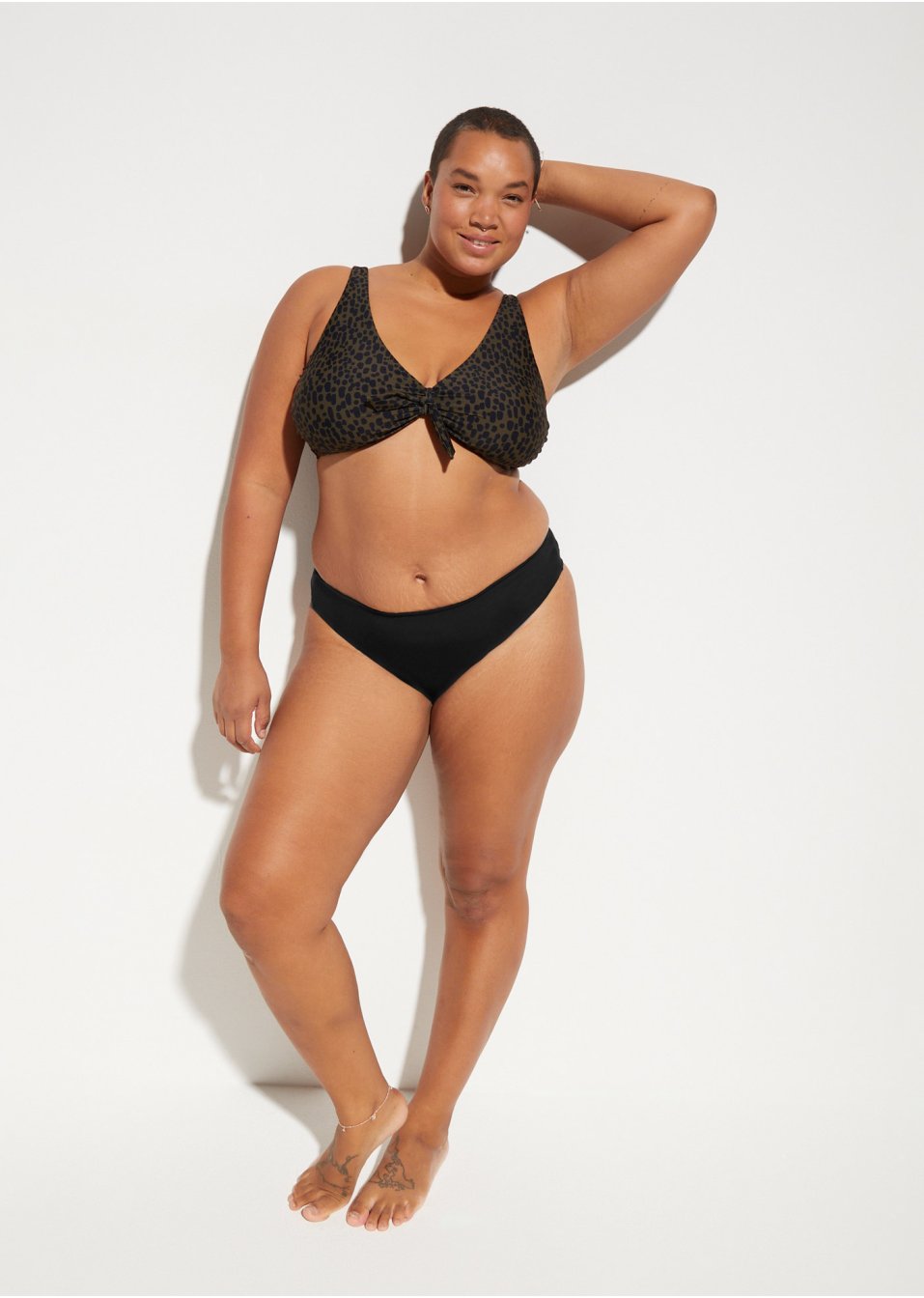 Bralette bikini (2-dlg. set) met gerecycled polyamide