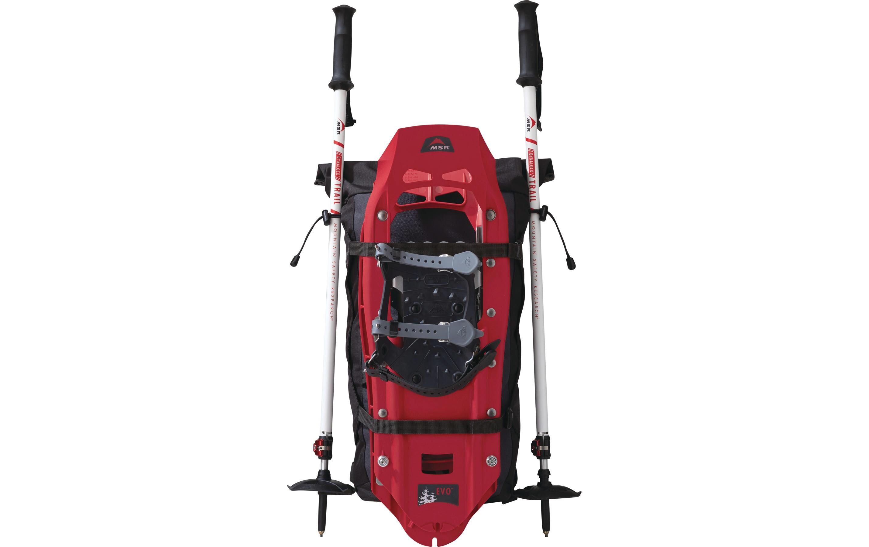 Schneeschuhwanderstöcke Poles DynaLock Trail, 80-140 cmZweiteiliger Skistock aus Aluminium