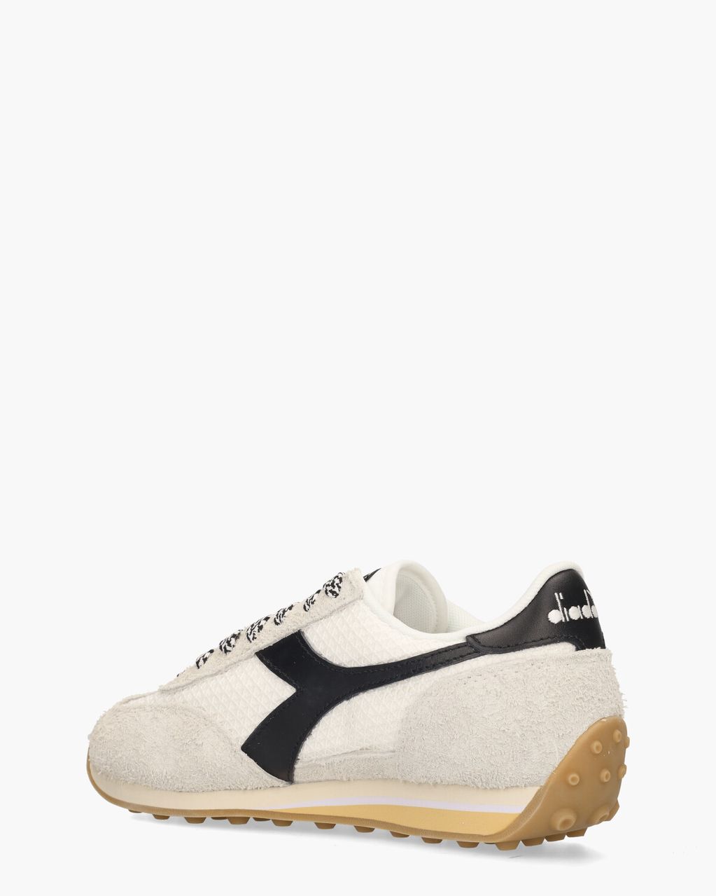 Diadora Sport Rally Wit/Zwart Damessneakers
