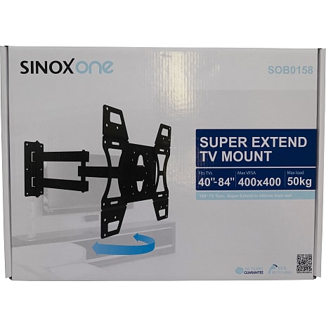 Sinox One SOB0158 dreje vægbeslag til 40-84