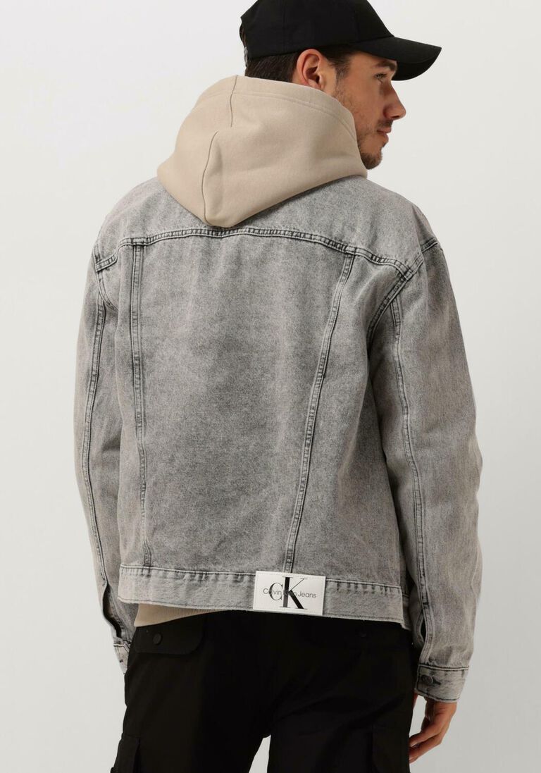 CALVIN KLEIN grijze calvin klein spijkerjas regular 90's denim jacket
