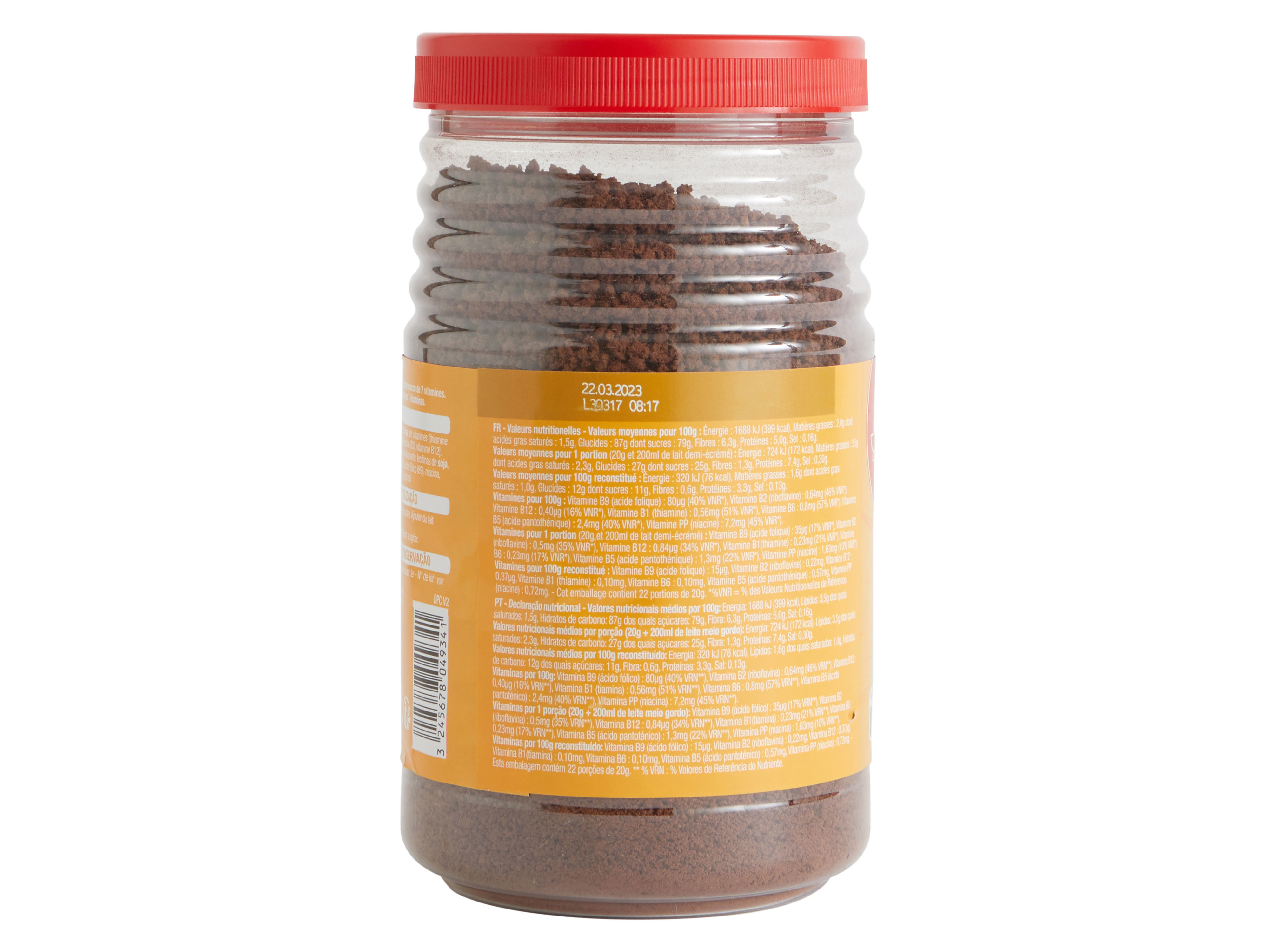 ACHOCOLATADO AUCHAN CAO KIDO GRÂNULOS 400G