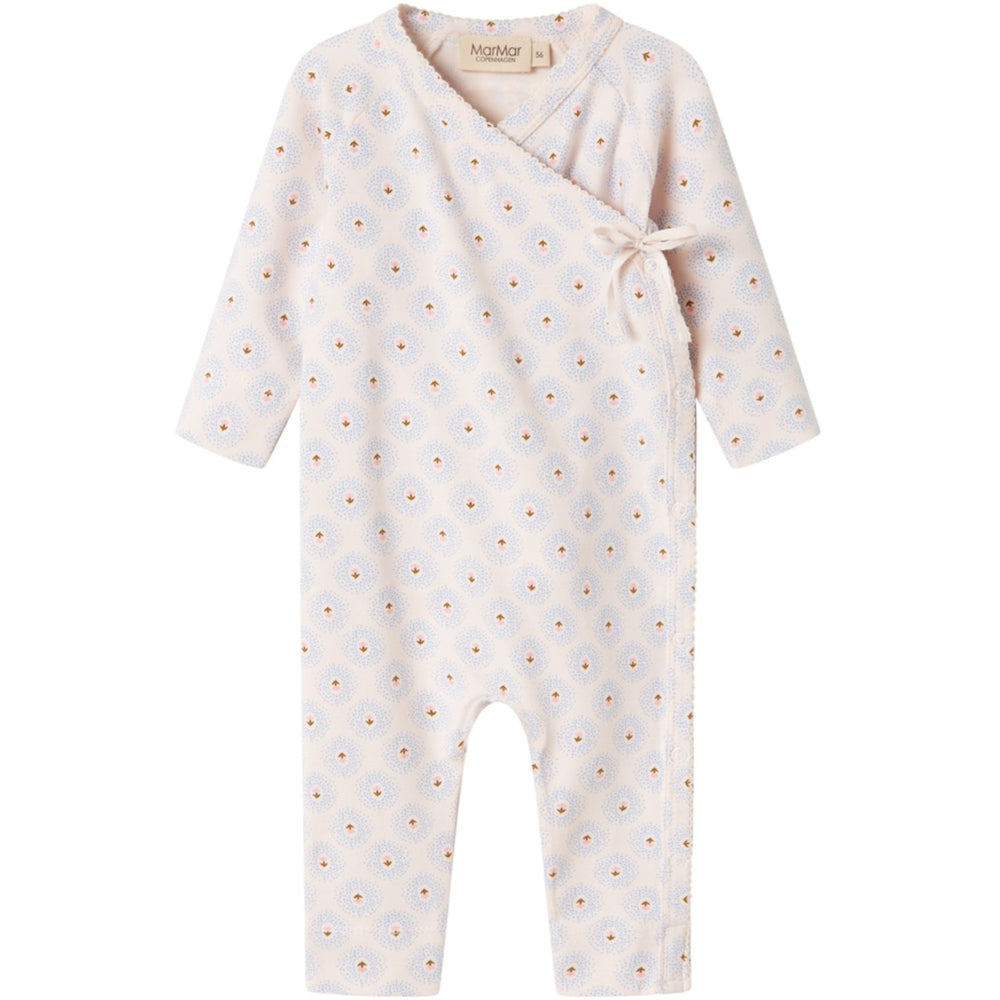Køb MarMar New Born Modal Smooth Print Little Tulip Rula Onesies