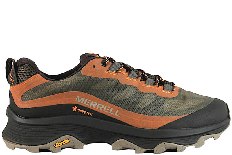 MERRELL MOAB SPEED GTX SKO I GRØNT TEKSTIL