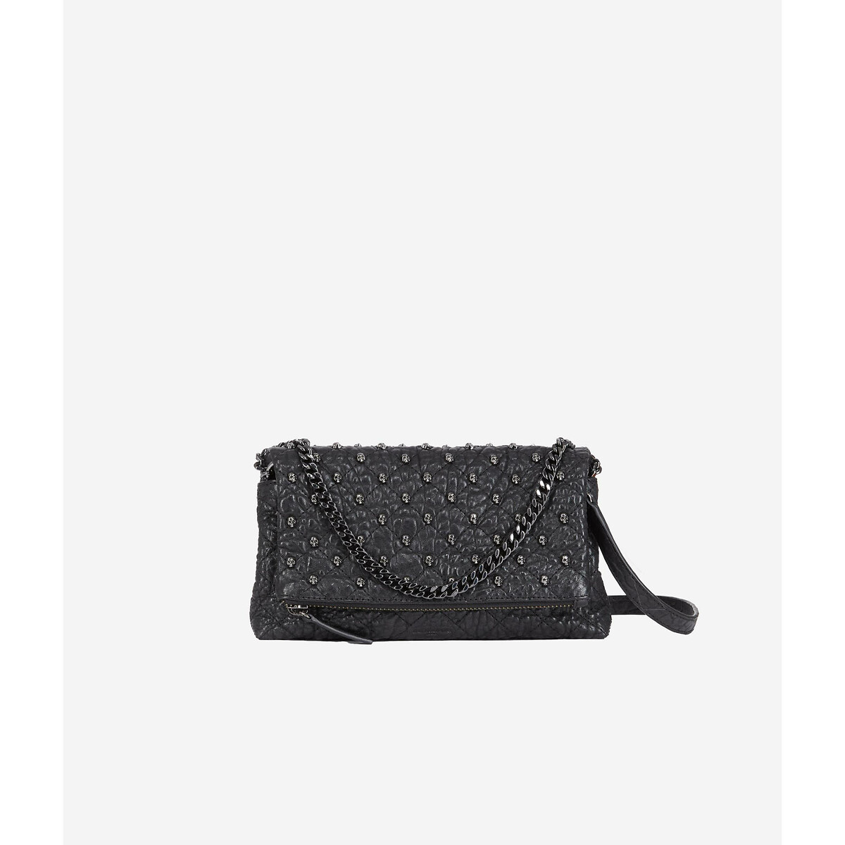 THE KOOPLES<br>Bolsa clutch em couro e tachas HERITAGE
