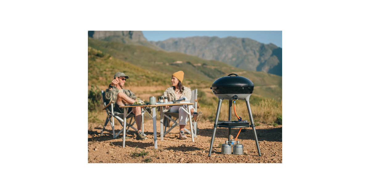 CadacCarri Chef 50 gasbarbecue / Plancha  (Zwart, ø 50cm)