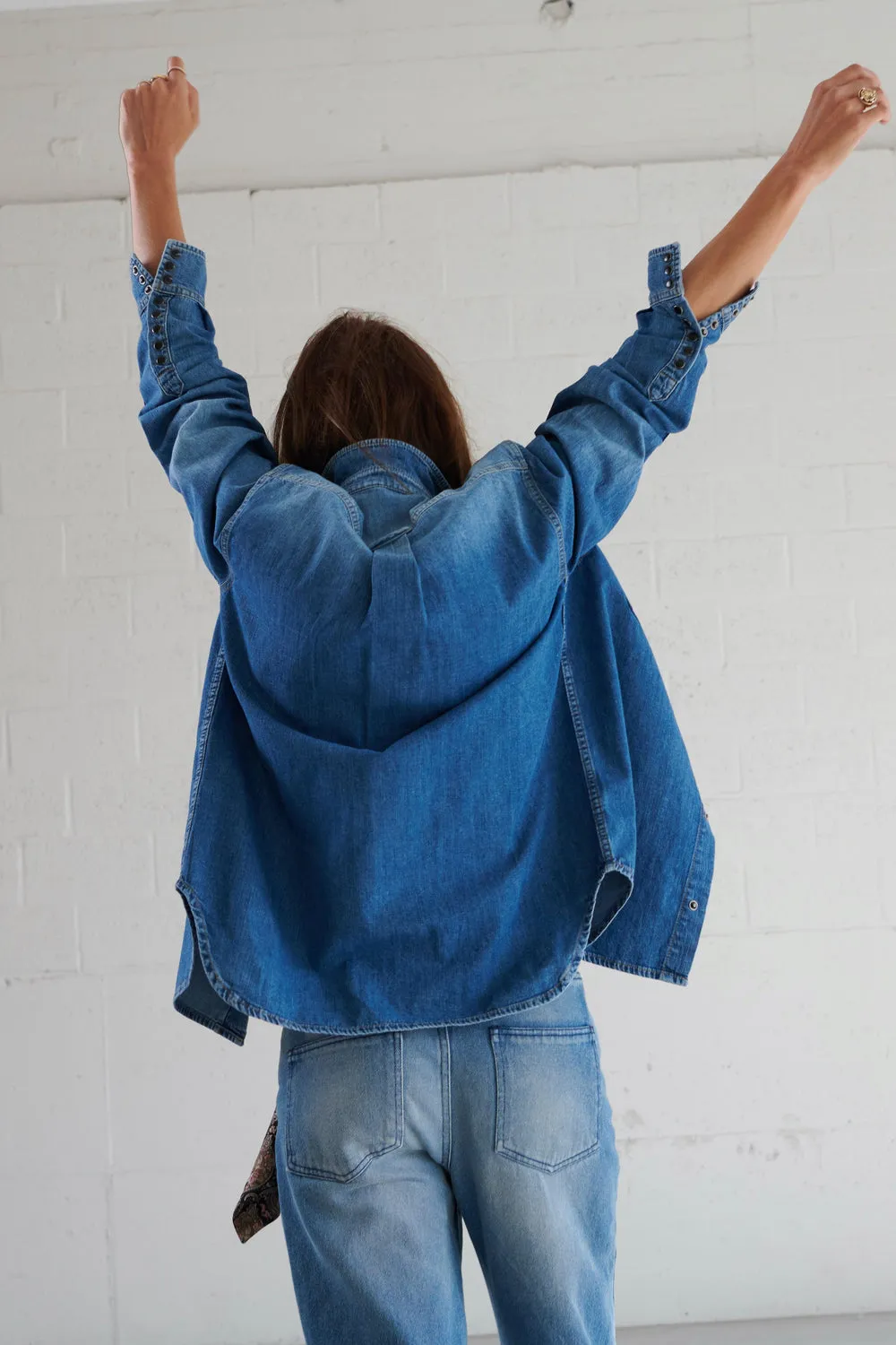 Chemise en Jean Titi Sarah de Saint Hubert