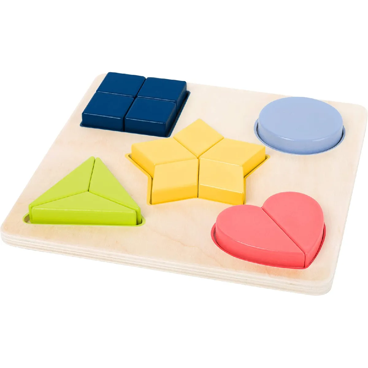 Small Foot small_foot Puzzle Formes Educate