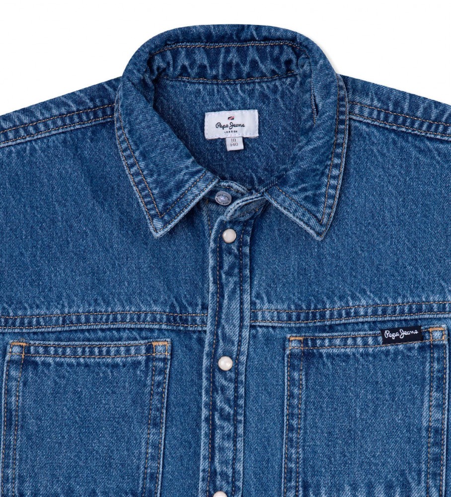 Camisa azul Pepe Jeans