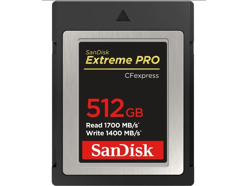 SanDisk Extreme Pro - Flashhukommelseskort - 512 GB - CFexpress