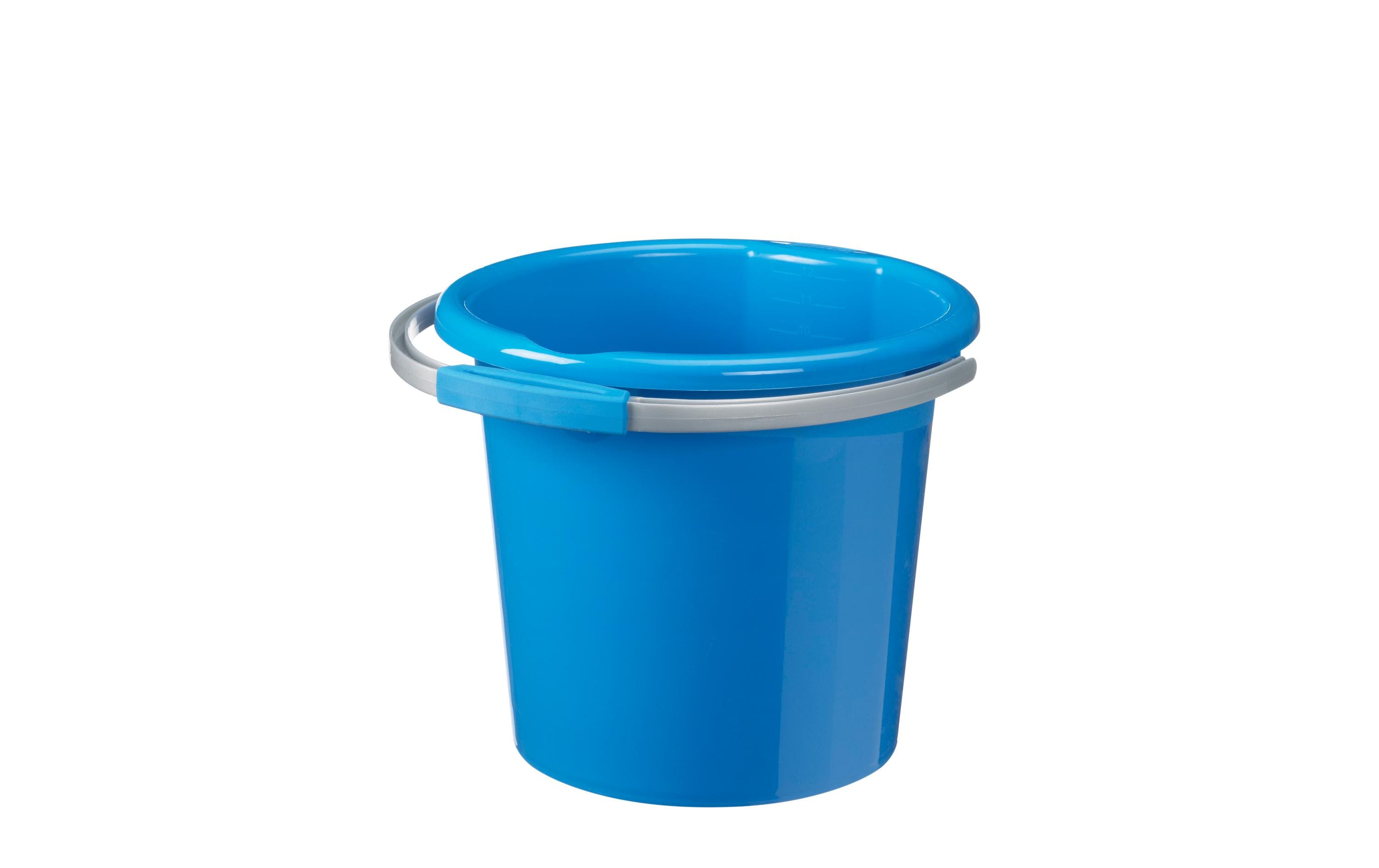 Putzeimer Water-Line 12 l, BlauPlastikeimer mit Ausguss