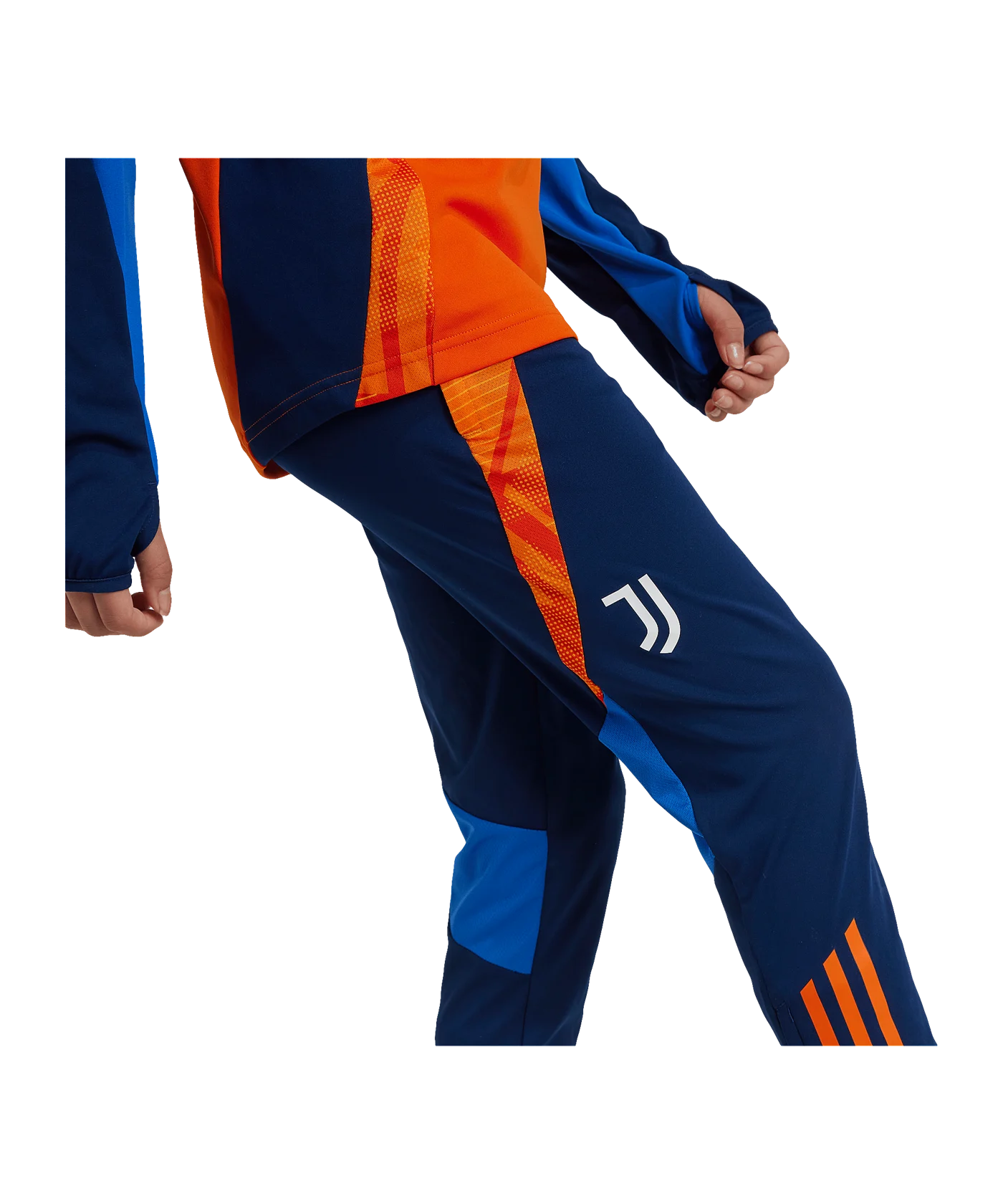 adidas Juventus Turin Trainingshose Kids Blau