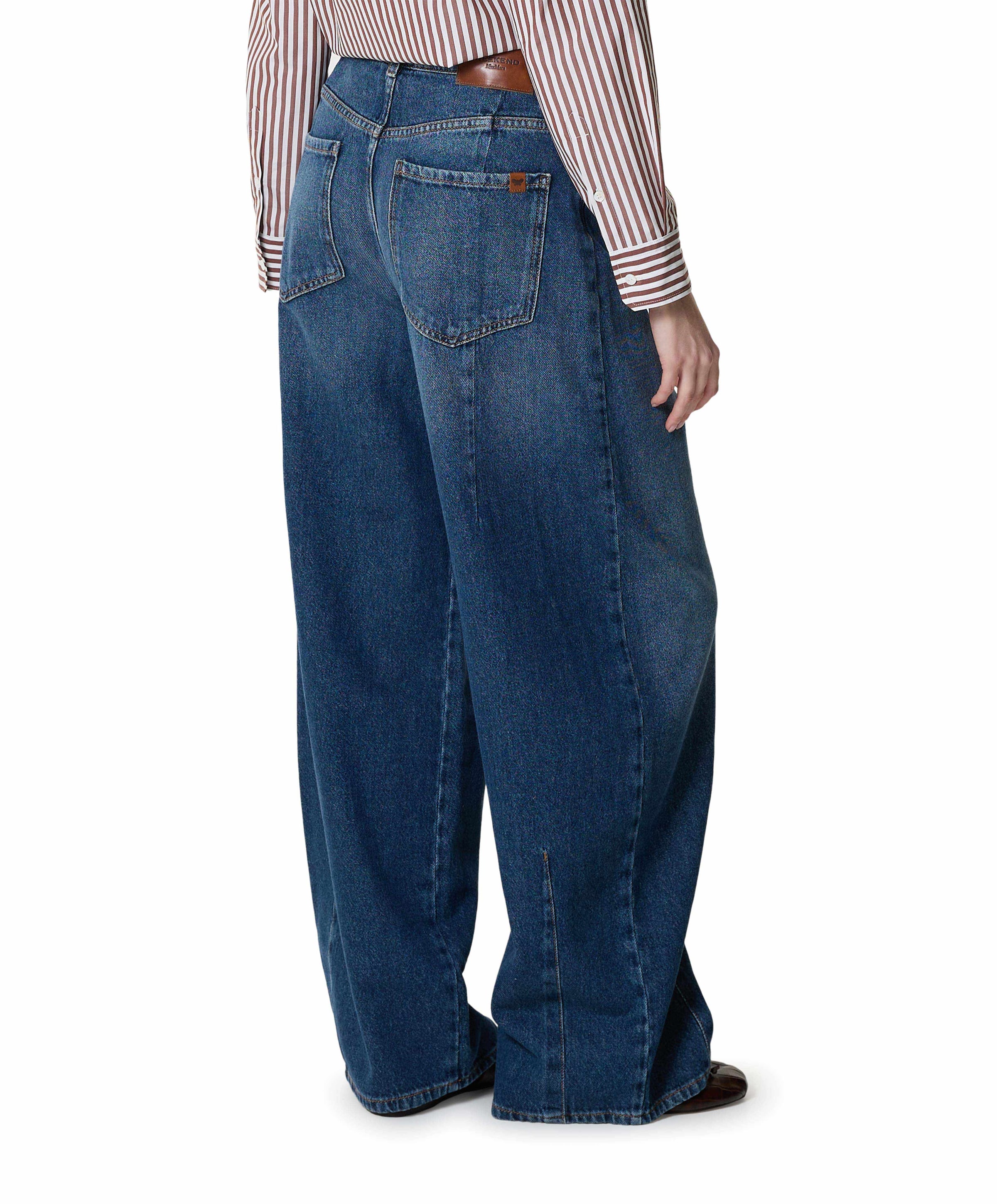 Weekend MaxMara Madia Incaco Puro dames jeans blauw