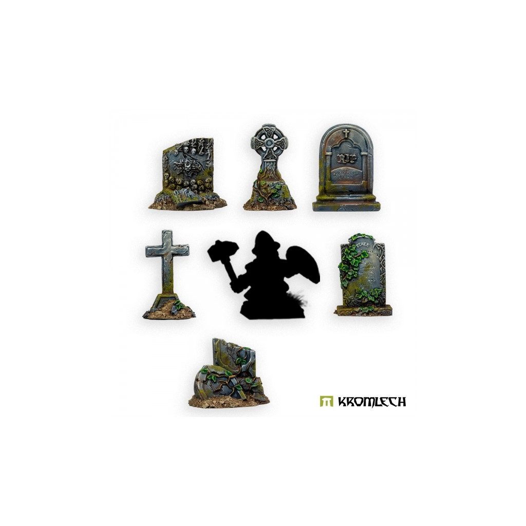 Dark Forest Gravestones