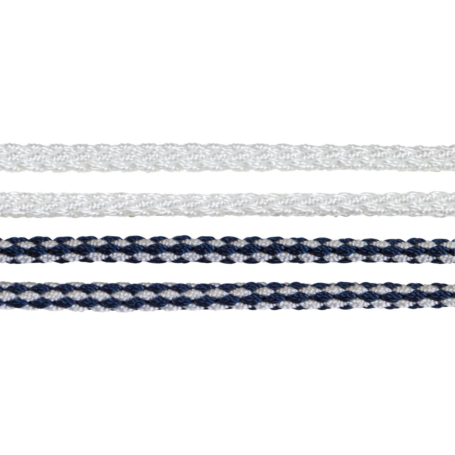 Türvorhang KORDA 60 x 190cm, weiss/blau