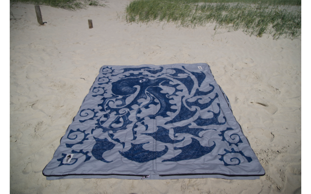 Bentcho Schlafsack 4 in 1 Schlafsack / Decke / Poncho / Wendetasche 160 x 200 cm