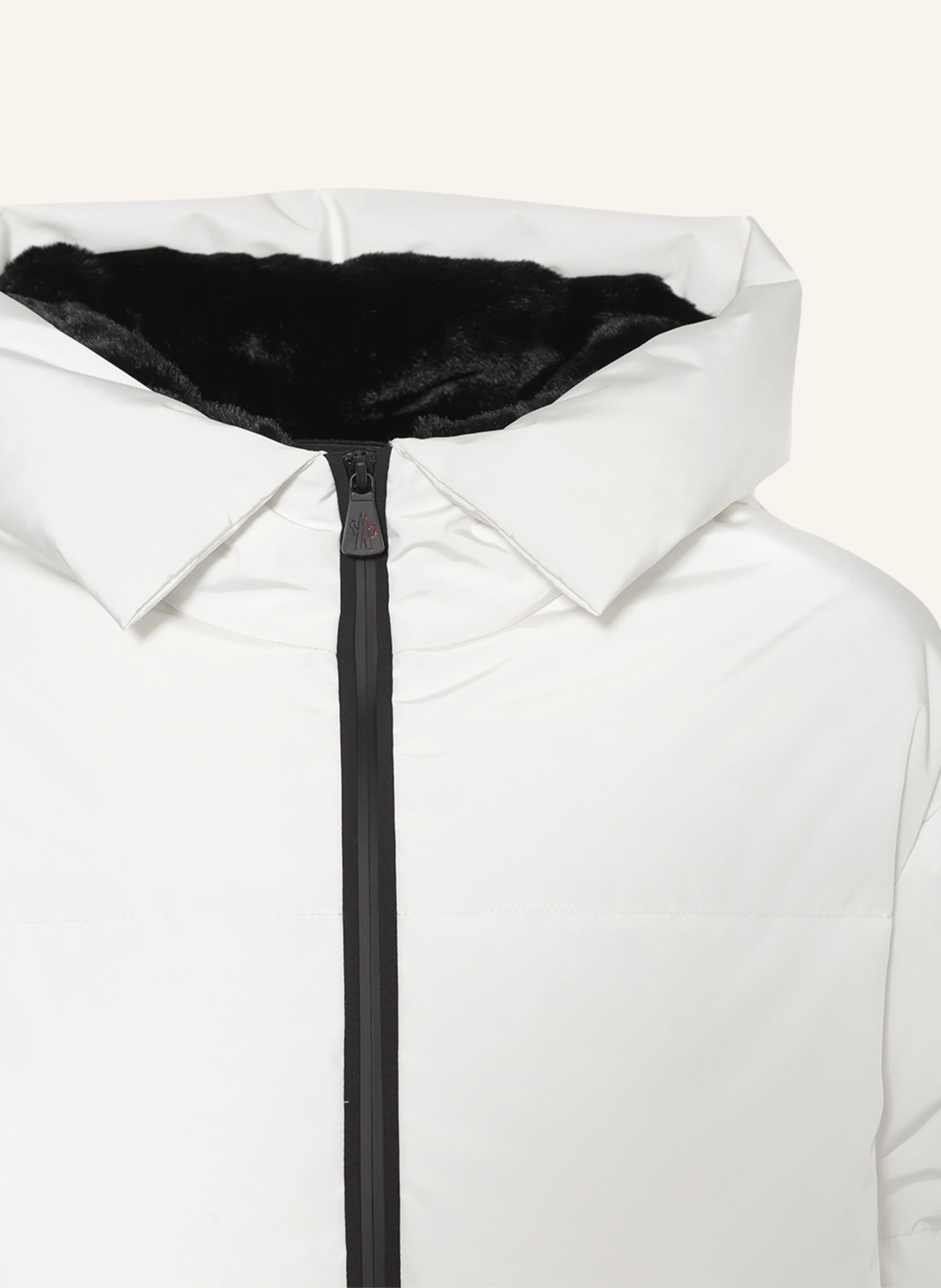 MONCLER enfant Daunen-Skijacke AMANCY mit Kunstfell