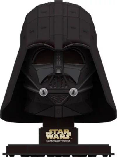 STAR WARS - 4D BUILD  - CASQUE DARK VADOR 83 PIECES