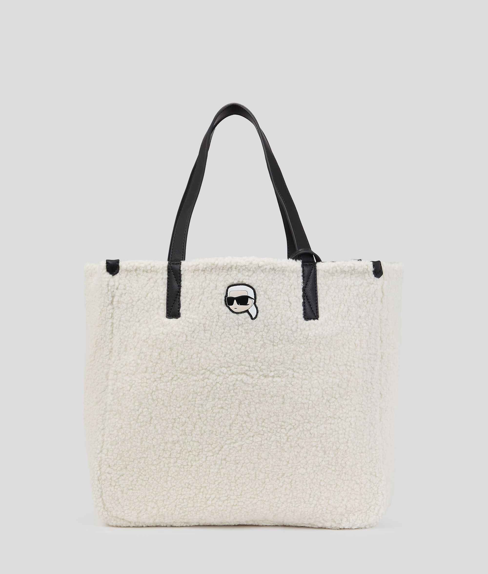 CABAS RÉVERSIBLE EN SHEARLING K/IKONIK