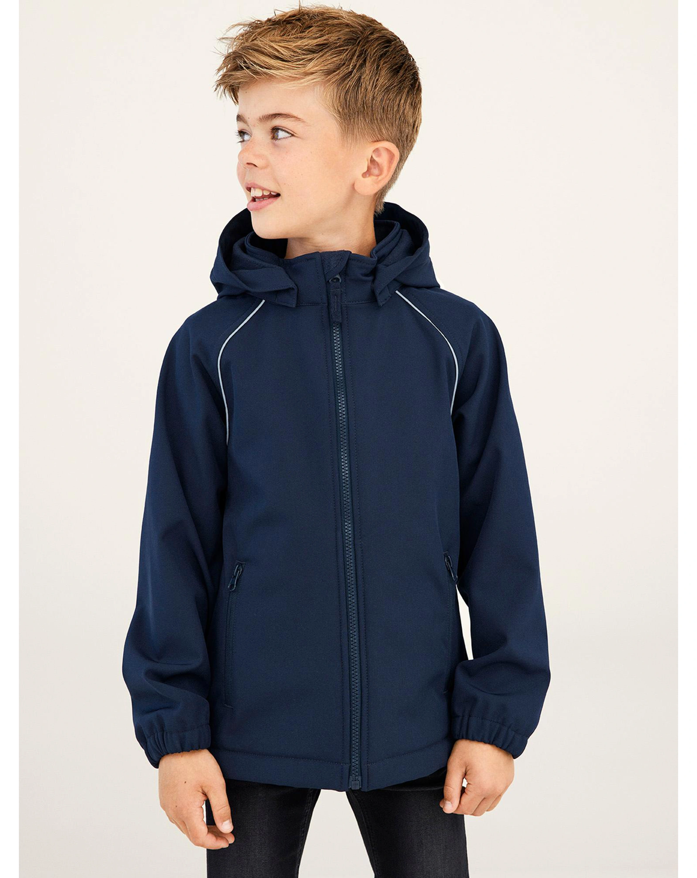 Softshelljacke NKMALFA in dark sapphire