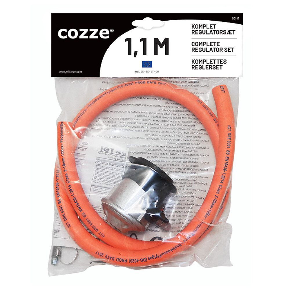 REGULATORSETT COOK>IT MED SLANGE 110CM