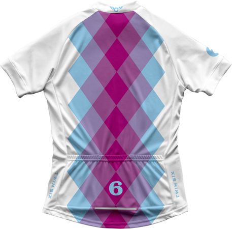 THE ARGYLE Damen-Kurzarmtrikot  white  L