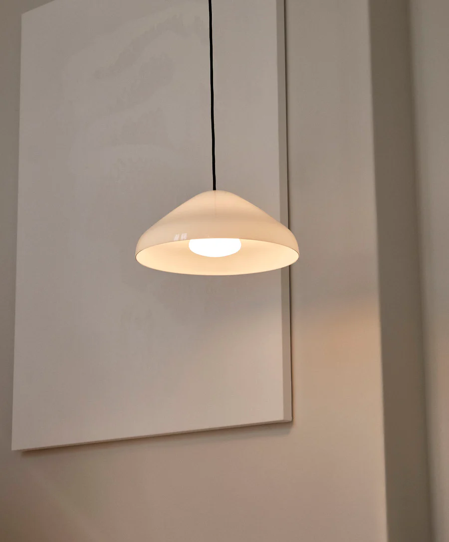 HAY  Pao Glass Pendant lampe - hvid