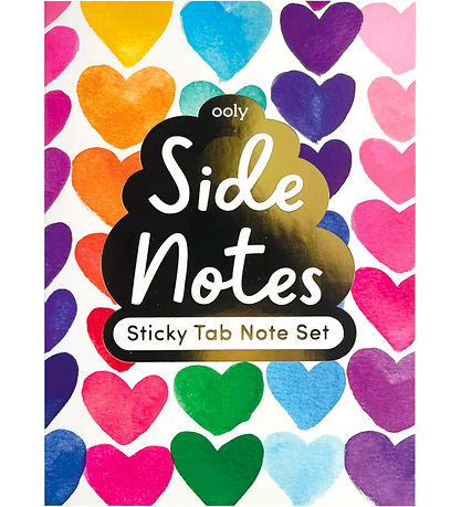 Ooly Haftnotizbuch - Seitennotizen - Rainbow Hearts